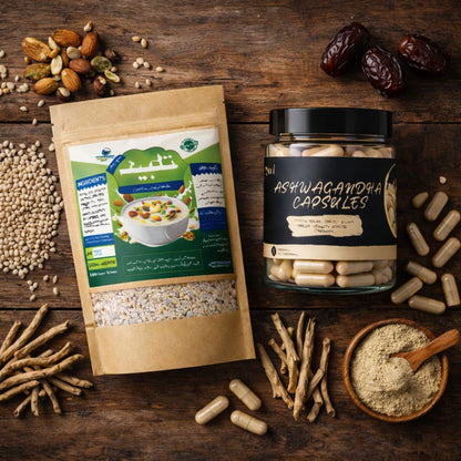 Talbina Supreme 1kg+30 Ashwagandha Capsule combo