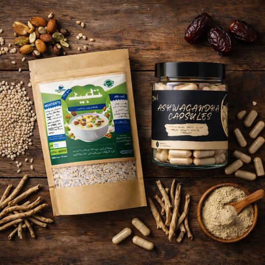 Talbina supreme 250gram+30 Ashwagandha Capsule