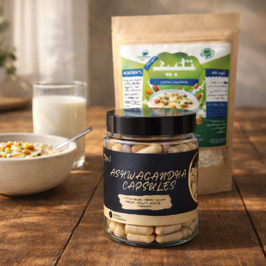 Talbina supreme 500g+30 Ashwagandha Capsule