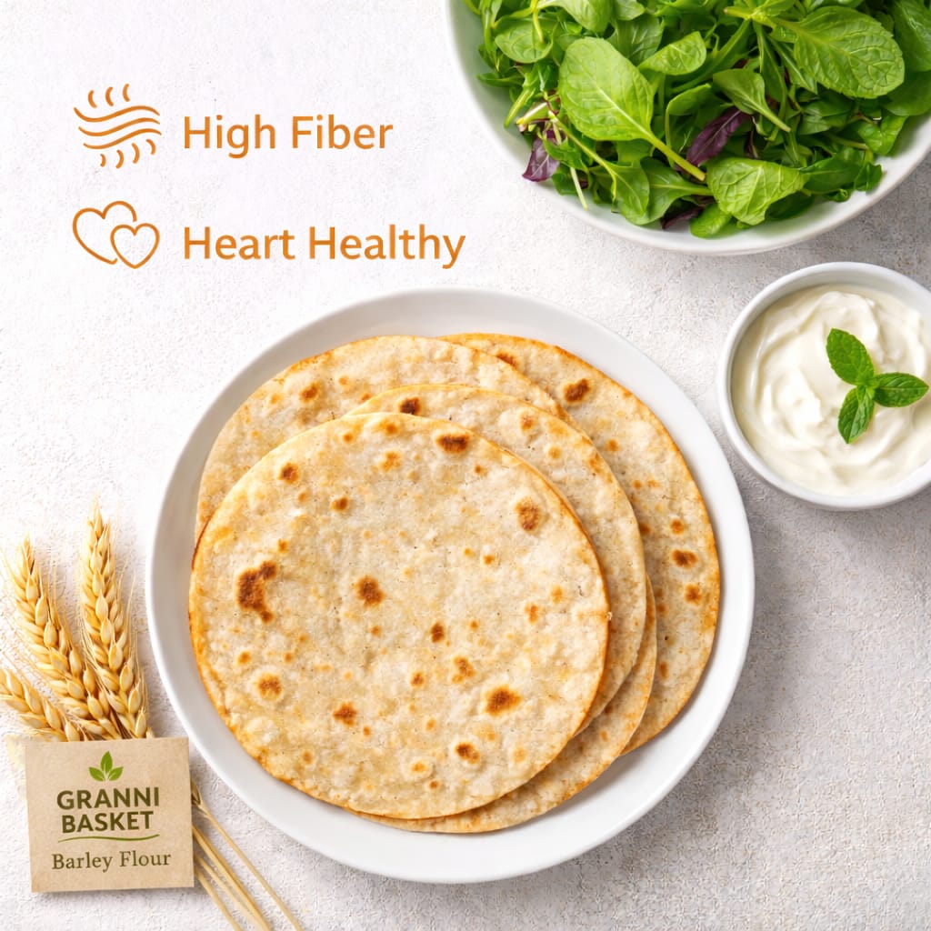 Granni Basket Barley Flour – Natural High Fiber Healthy Flour - Premium quality from Granni Basket | Granni Basket