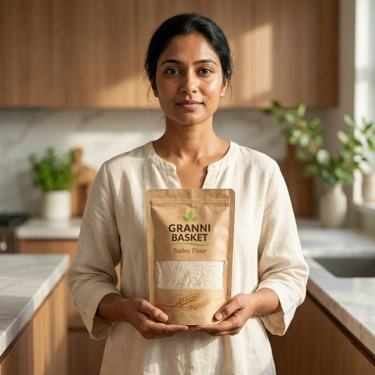 Granni Basket Barley Flour – Natural High Fiber Healthy Flour - Premium quality from Granni Basket | Granni Basket