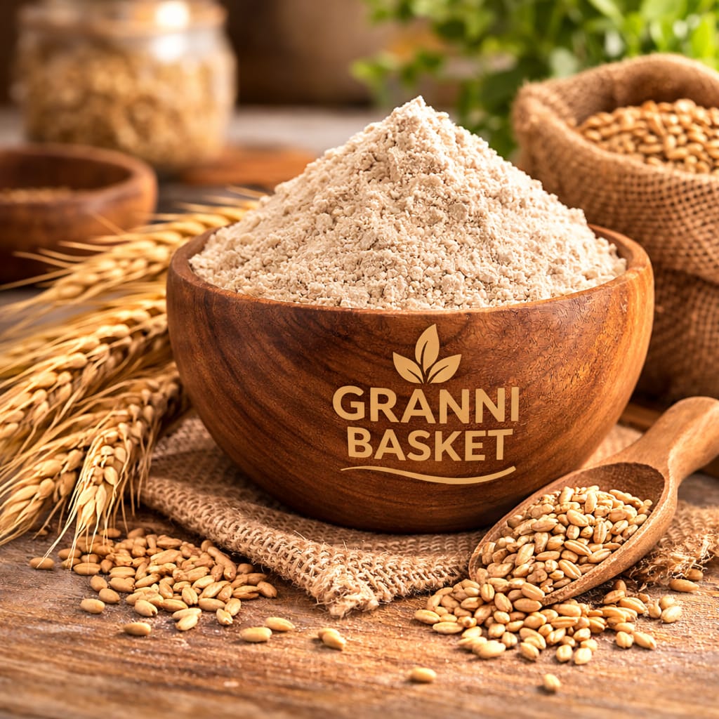 Granni Basket Barley Flour – Natural High Fiber Healthy Flour - Premium quality from Granni Basket | Granni Basket